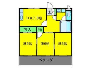 ムラタマンションの物件間取画像